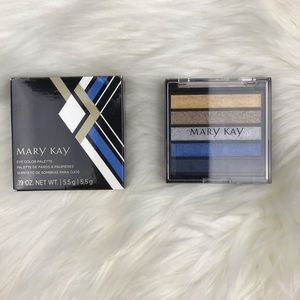 Mary Kay Metallic Shimmer Eye Color Palette Blue